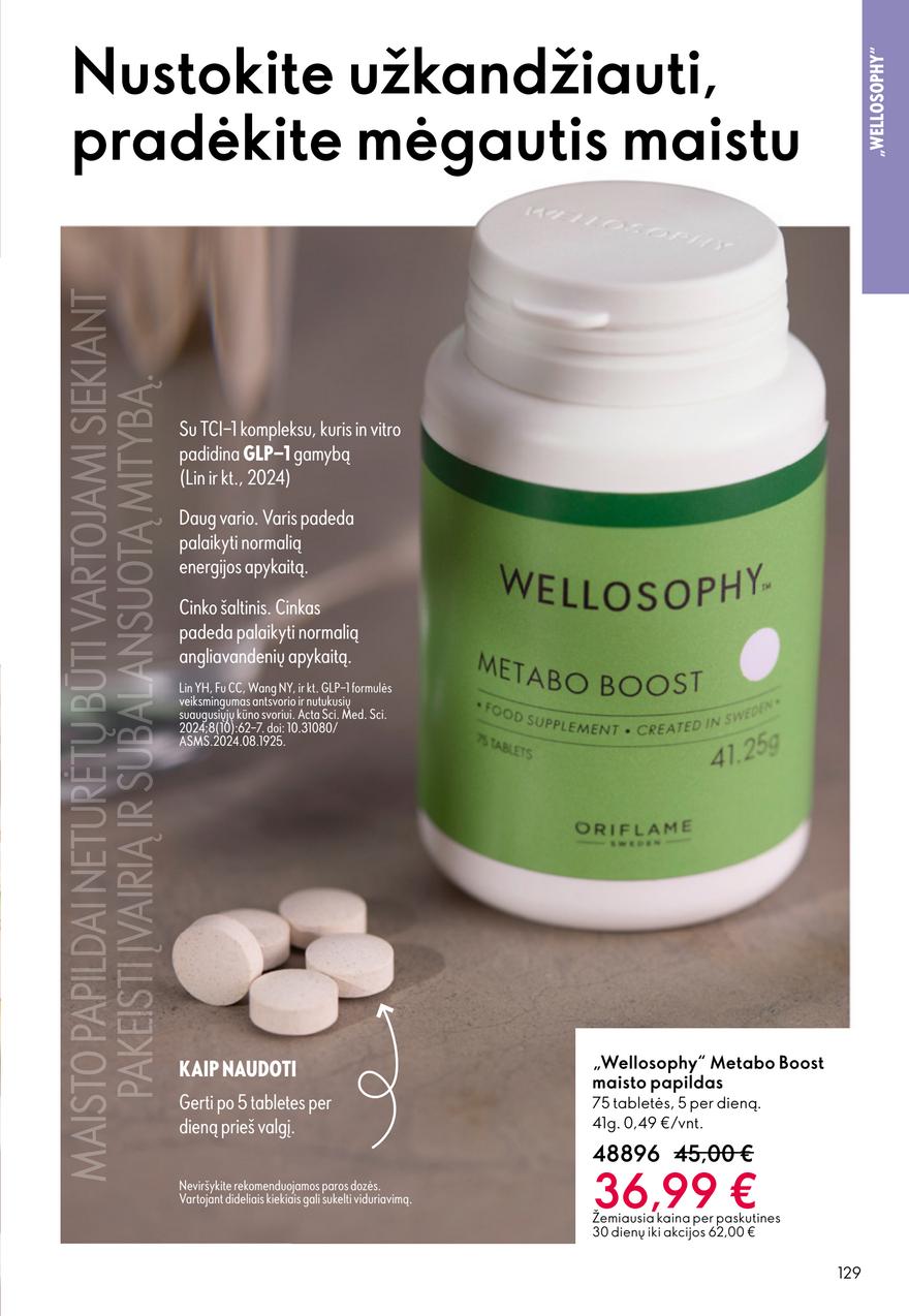 Oriflame katalogas akcijos nuo 
  2025-11-19 iki 
  2025-12-09 | Leidinukas.lt puslapis 129