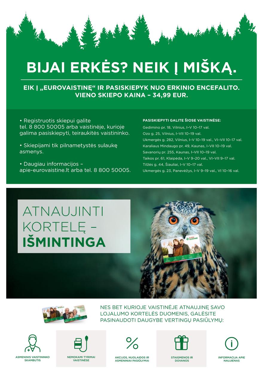 Euro vaistinė leidinys akcijos nuo 
  2021-06-01 iki 
  2021-06-30 | Leidinukas.lt puslapis 5