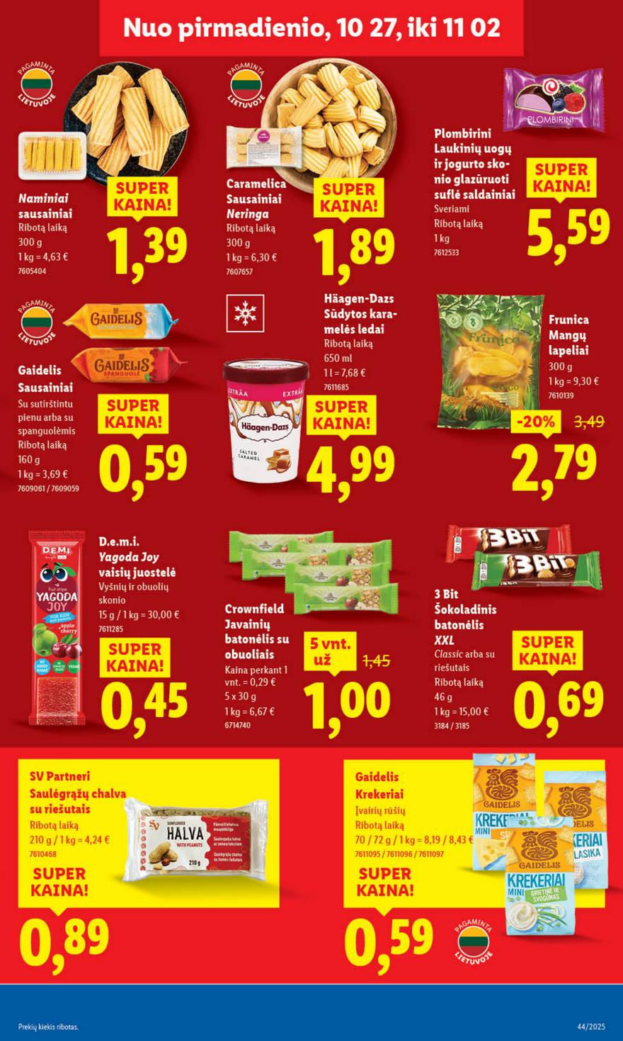Lidl leidinys naujas akcijos nuo 
  2025-10-27 iki 
  2025-11-02 | Leidinukas.lt puslapis 39