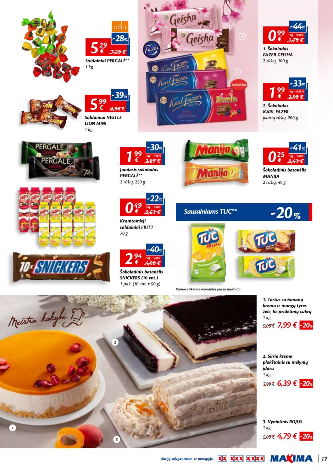 Maxima kaininis leidinys akcijos nuo 
  2019-06-06 iki 
  2019-06-19 | Leidinukas.lt puslapis 17
