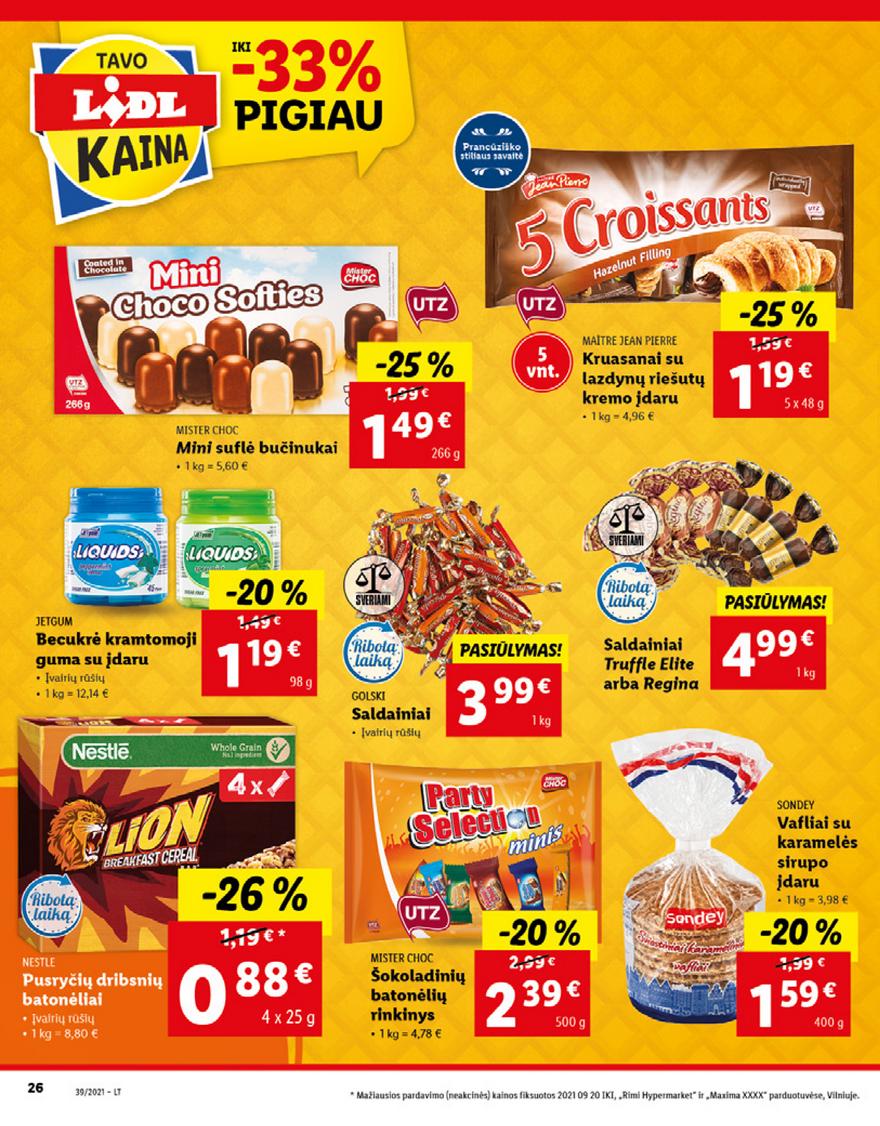 Lidl maisto prekių pasiūlymai akcijos nuo 
  2021-09-27 iki 
  2021-10-03 | Leidinukas.lt puslapis 26