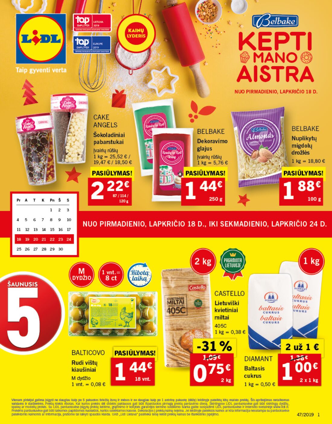 Lidl savaitinis leidinys akcijos nuo 
  2019-11-18 iki 
  2019-11-24 | Leidinukas.lt puslapis 1