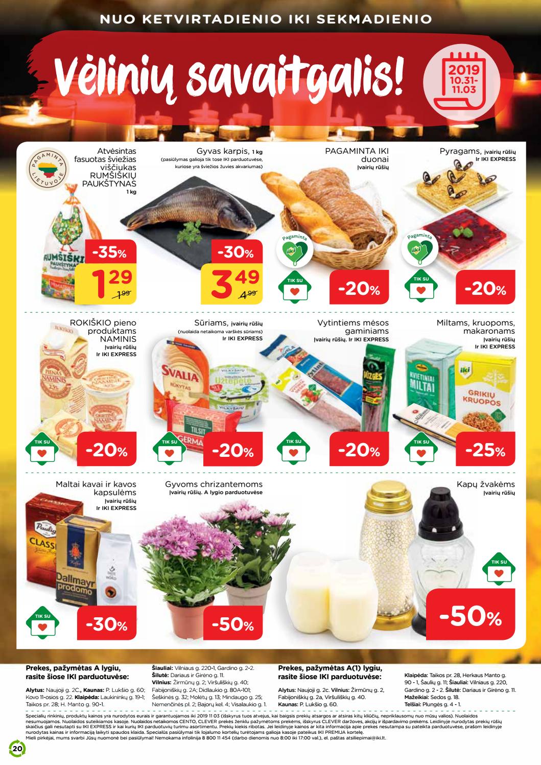 Iki savaitinis leidinys akcijos nuo 
  2019-10-28 iki 
  2019-11-03 | Leidinukas.lt puslapis 20