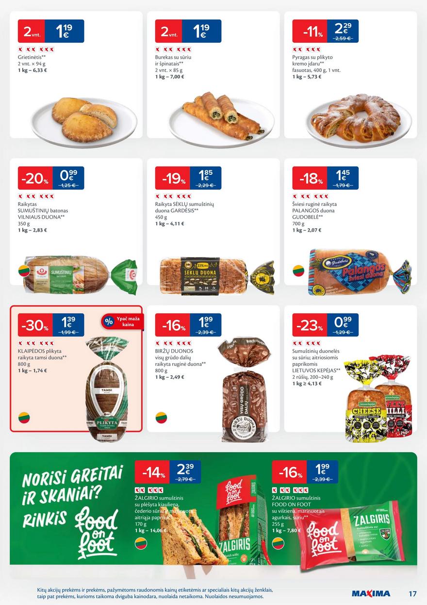 Maxima leidinukas akcijos nuo 
  2025-09-23 iki 
  2025-09-29 | Leidinukas.lt puslapis 17