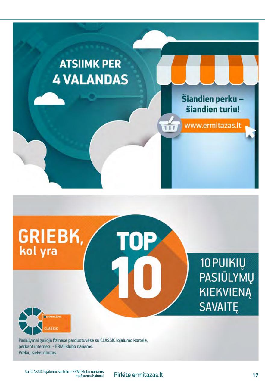 Ermitažas leidinys akcijos nuo 
  2021-10-27 iki 
  2021-11-16 | Leidinukas.lt puslapis 17