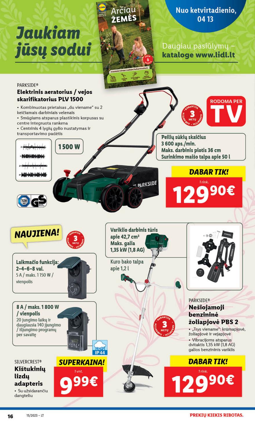 Ldil ne maisto prekių pasiūlymai akcijos nuo 
  2023-04-10 iki 
  2023-04-16 | Leidinukas.lt puslapis 16