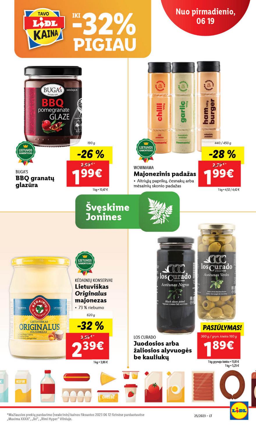 Lidl pasiūlymai akcijos nuo 
  2023-06-19 iki 
  2023-06-25 | Leidinukas.lt puslapis 50