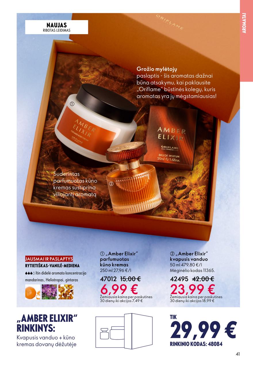 Oriflame katalogas akcijos nuo 
  2025-11-19 iki 
  2025-12-09 | Leidinukas.lt puslapis 41