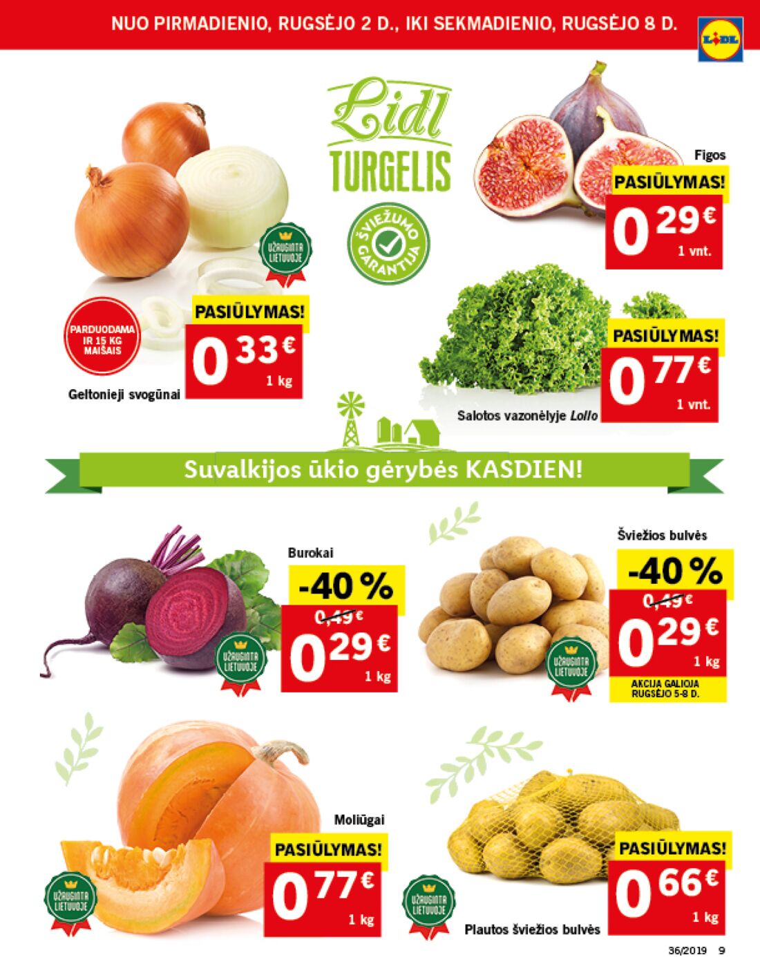 Lidl savaitinis leidinys akcijos nuo 
  2019-09-02 iki 
  2019-09-08 | Leidinukas.lt puslapis 9