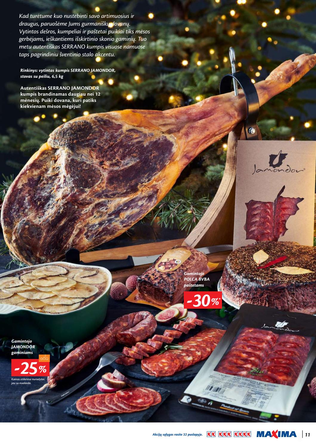 Maxima kaininis leidinys akcijos nuo 
  2019-12-19 iki 
  2020-01-01 | Leidinukas.lt puslapis 11