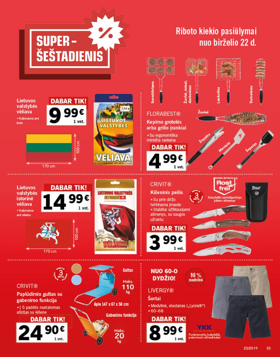 Lidl savaitinis leidinys akcijos nuo 
  2019-06-17 iki 
  2019-06-23 | Leidinukas.lt puslapis 52