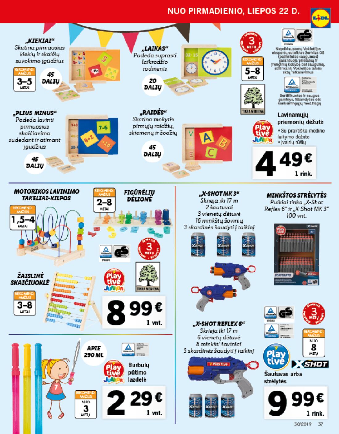 Lidl savaitinis leidinys akcijos nuo 
  2019-07-22 iki 
  2019-07-28 | Leidinukas.lt puslapis 37