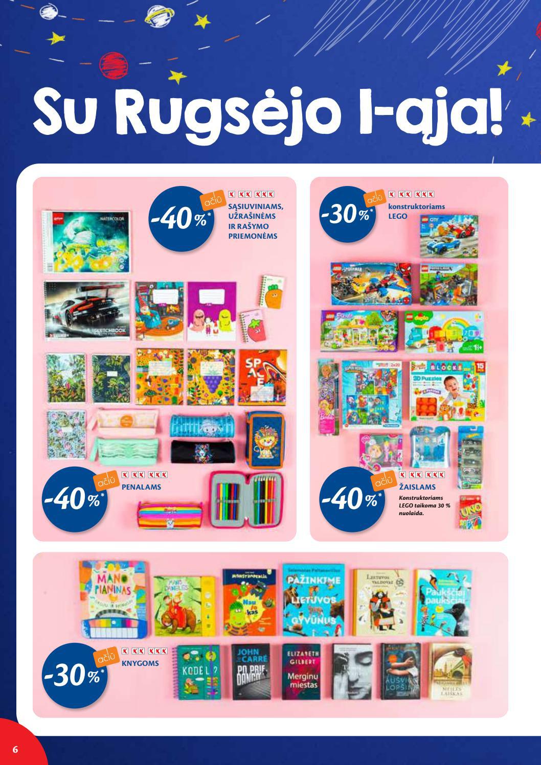 Maxima kaininis leidinys akcijos nuo 
  2021-08-31 iki 
  2021-09-06 | Leidinukas.lt puslapis 6
