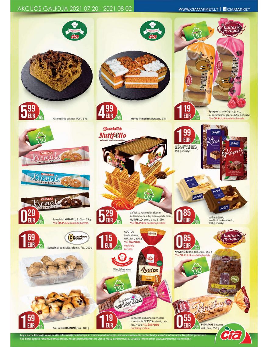 Čia market leidinys akcijos nuo 
  2021-07-20 iki 
  2021-08-02 | Leidinukas.lt puslapis 6