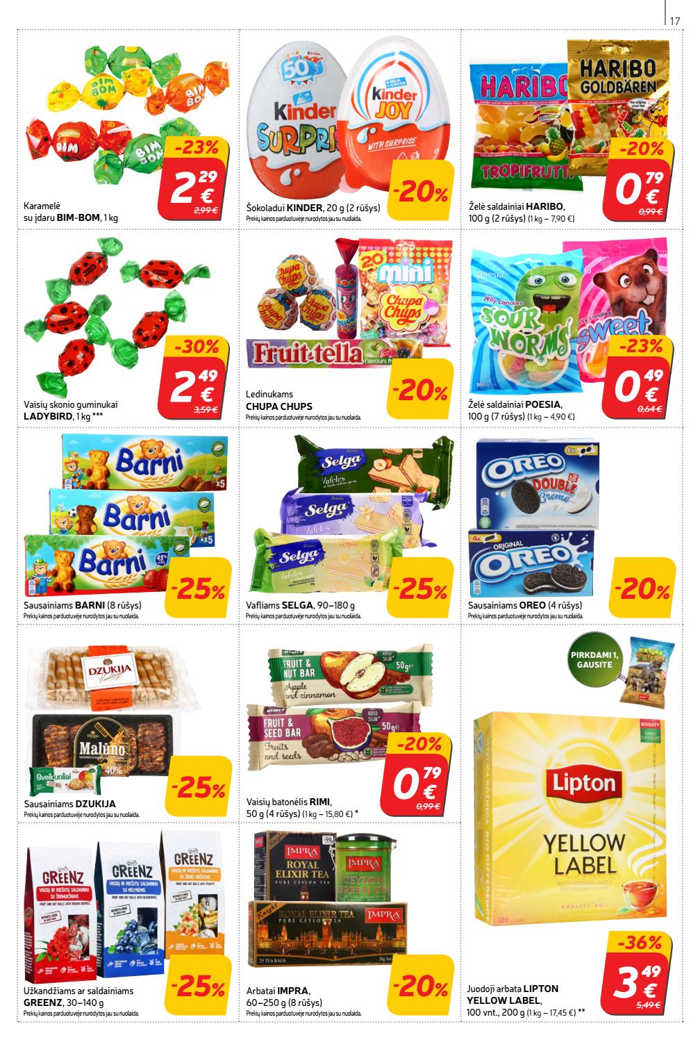 Rimi savaitinis leidinys akcijos nuo 
  2019-08-27 iki 
  2019-09-02 | Leidinukas.lt puslapis 17