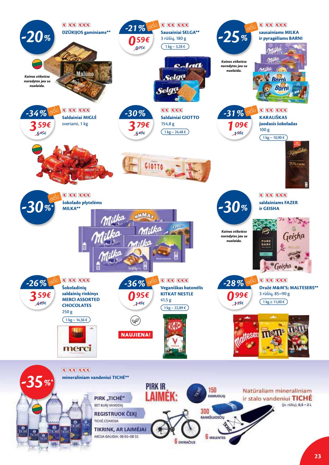 Maxima kaininis leidinys akcijos nuo 
  2021-07-27 iki 
  2021-08-02 | Leidinukas.lt puslapis 23