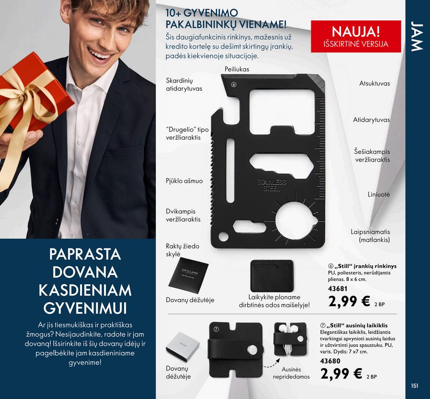 Oriflame katalogas akcijos nuo 
  2021-12-01 iki 
  2021-12-31 | Leidinukas.lt puslapis 151