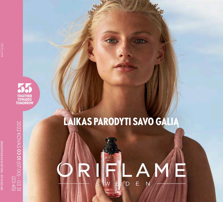 Oriflame katalogas akcijos nuo 
  2022-03-01 iki 
  2022-03-31 | Leidinukas.lt puslapis 1