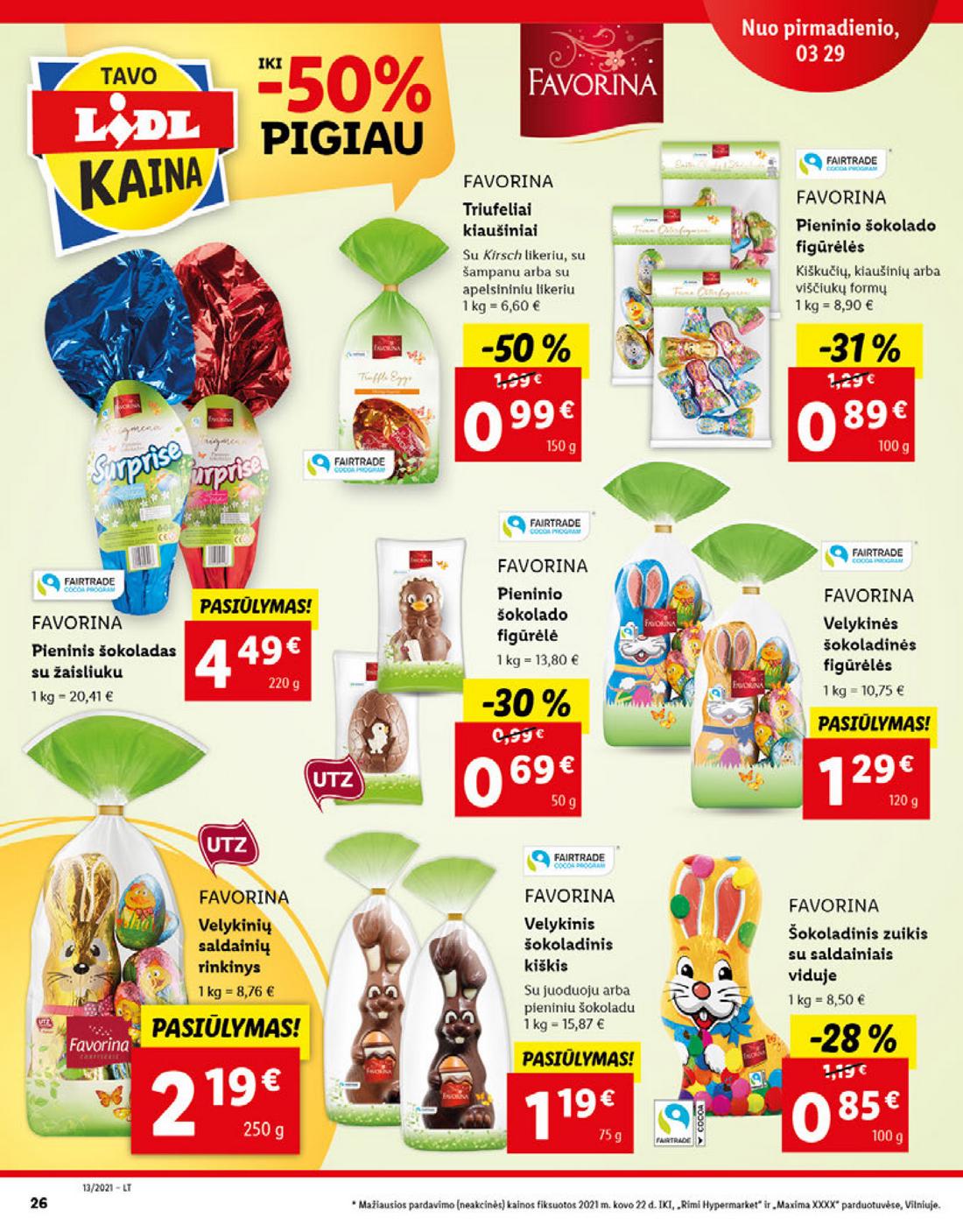 Lidl maisto prekių pasiūlymai akcijos nuo 
  2021-03-29 iki 
  2021-04-03 | Leidinukas.lt puslapis 26