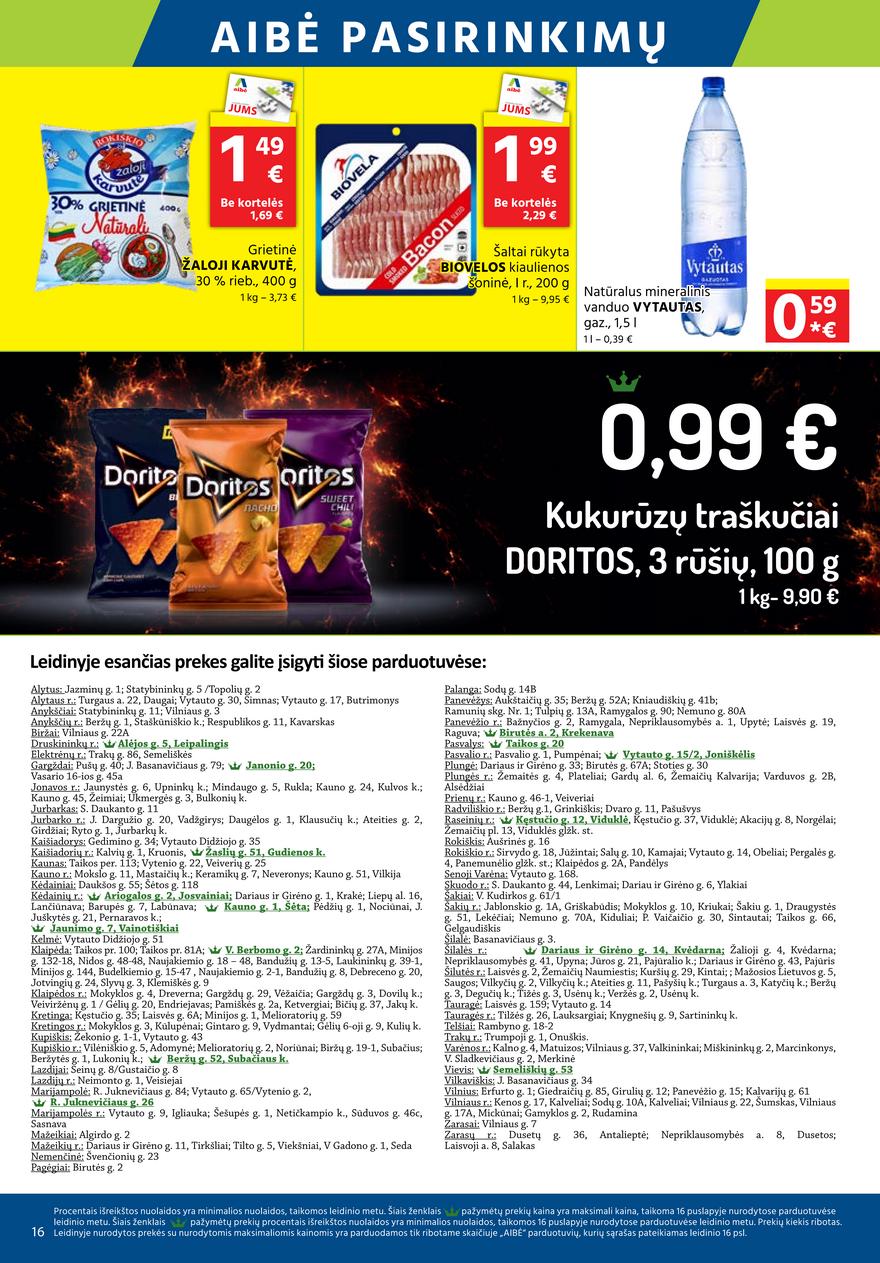 Aibė leidinys akcijos nuo 
  2022-03-17 iki 
  2022-03-29 | Leidinukas.lt puslapis 16