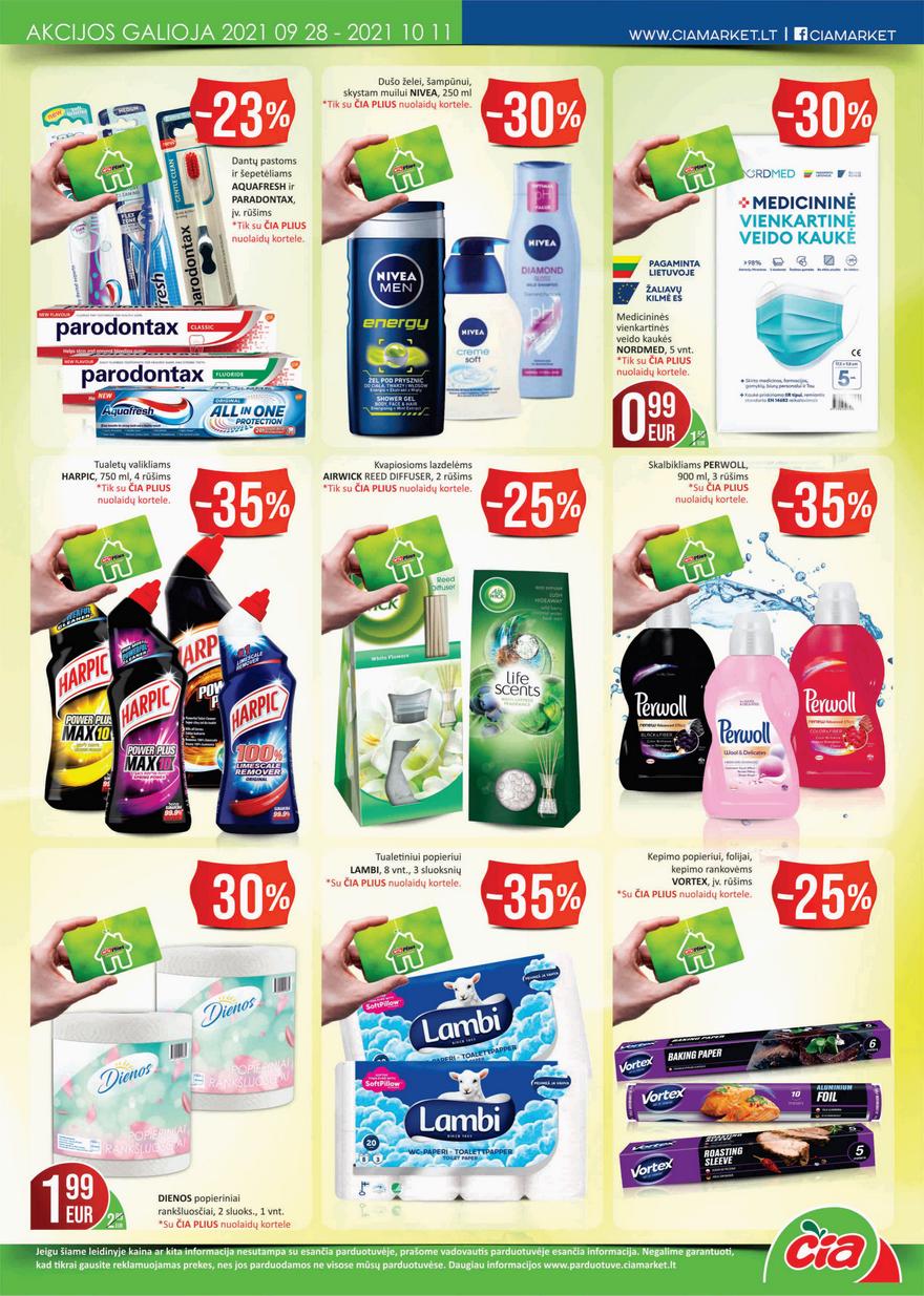 Čia market leidinys akcijos nuo 
  2021-09-28 iki 
  2021-10-11 | Leidinukas.lt puslapis 12