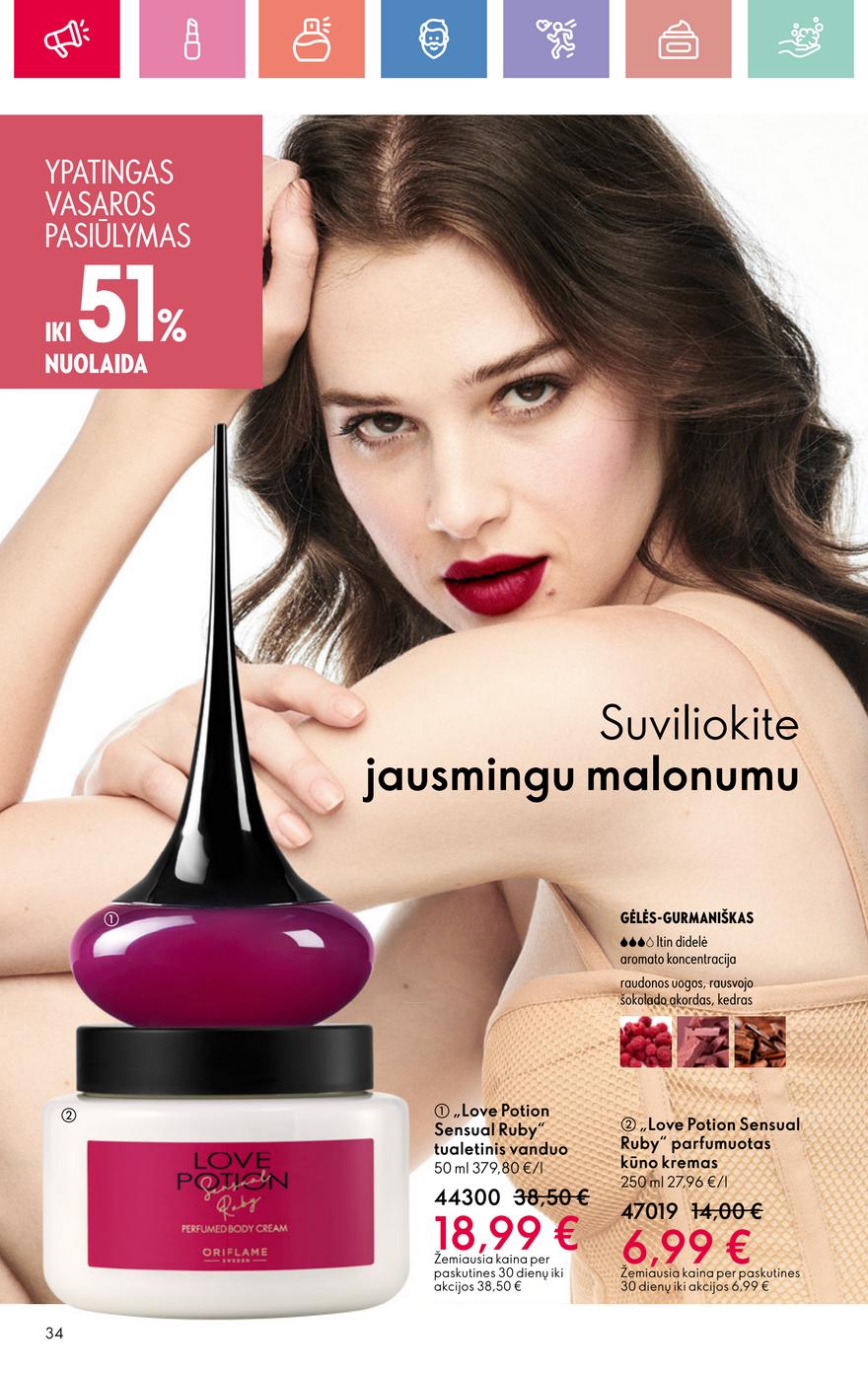 Oriflame katalogas akcijos nuo 
  2025-06-22 iki 
  2025-07-12 | Leidinukas.lt puslapis 34