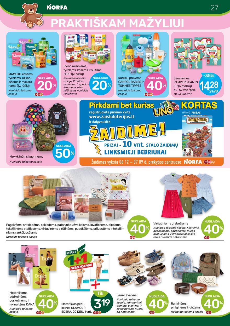 Norfos leidinys akcijos nuo 
  2025-06-12 iki 
  2025-06-25 | Leidinukas.lt puslapis 27