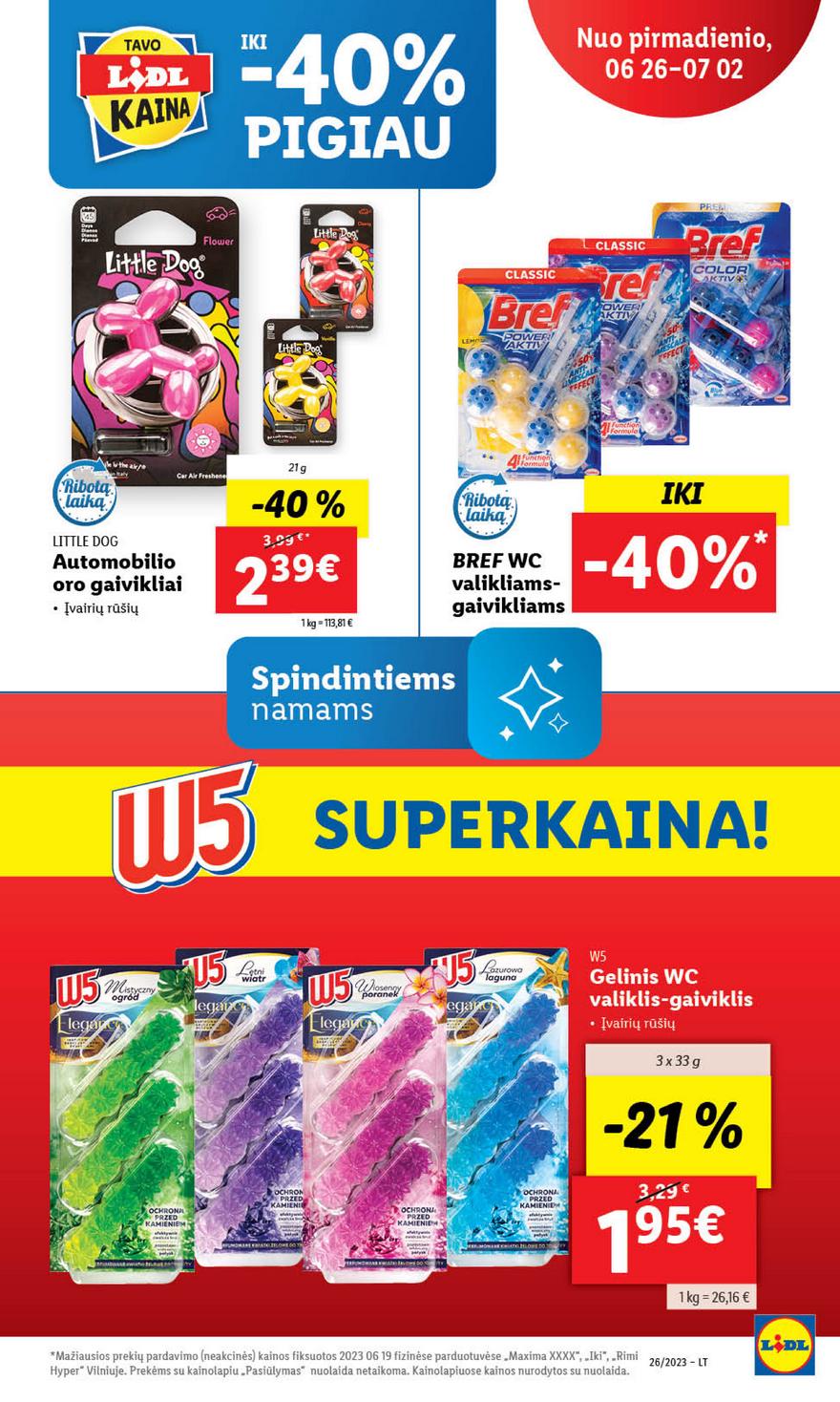 Lidl maisto prekių pasiūlymai akcijos nuo 
  2023-06-26 iki 
  2023-07-02 | Leidinukas.lt puslapis 51