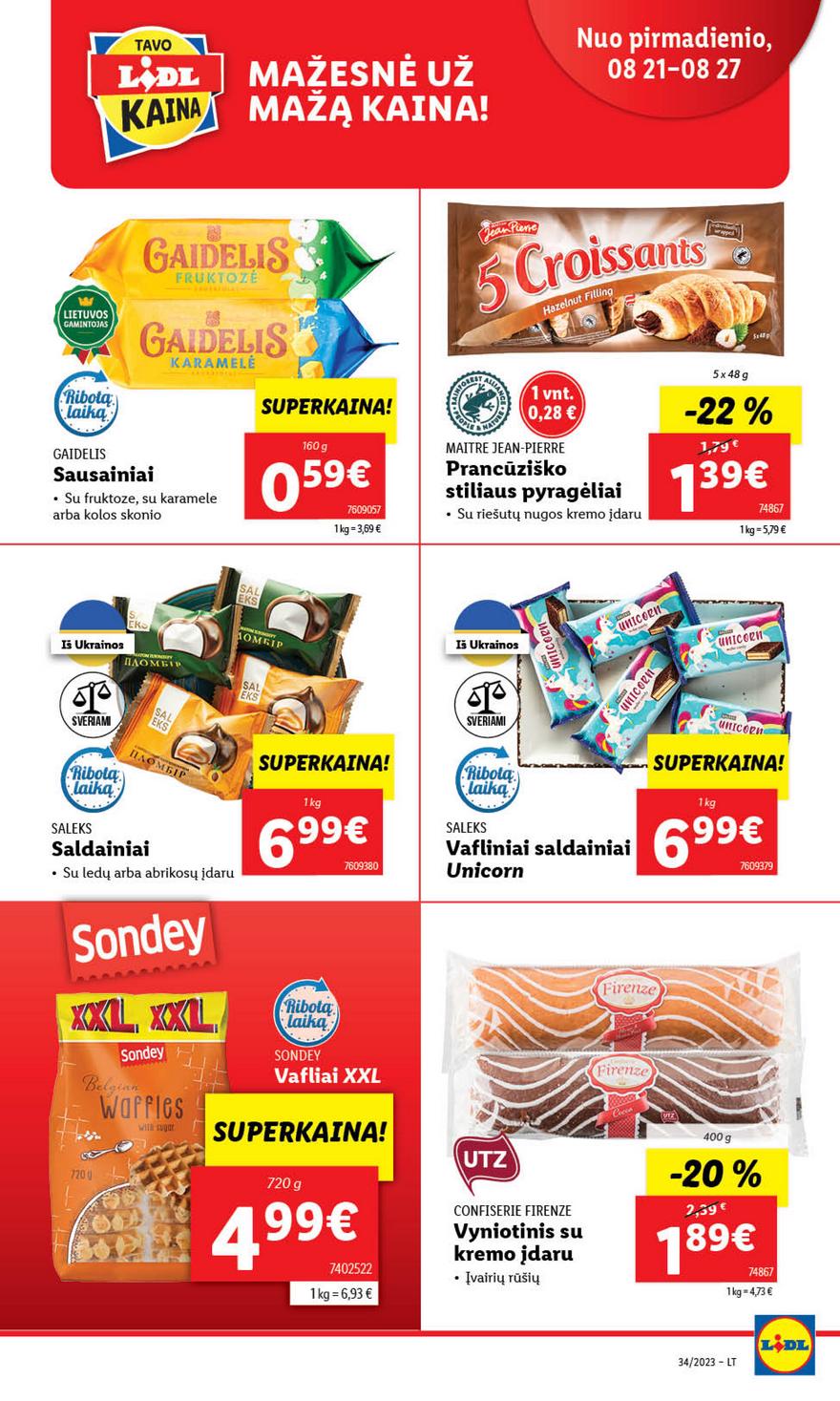 Lidl pasiūlymai akcijos nuo 
  2023-08-21 iki 
  2023-08-27 | Leidinukas.lt puslapis 38