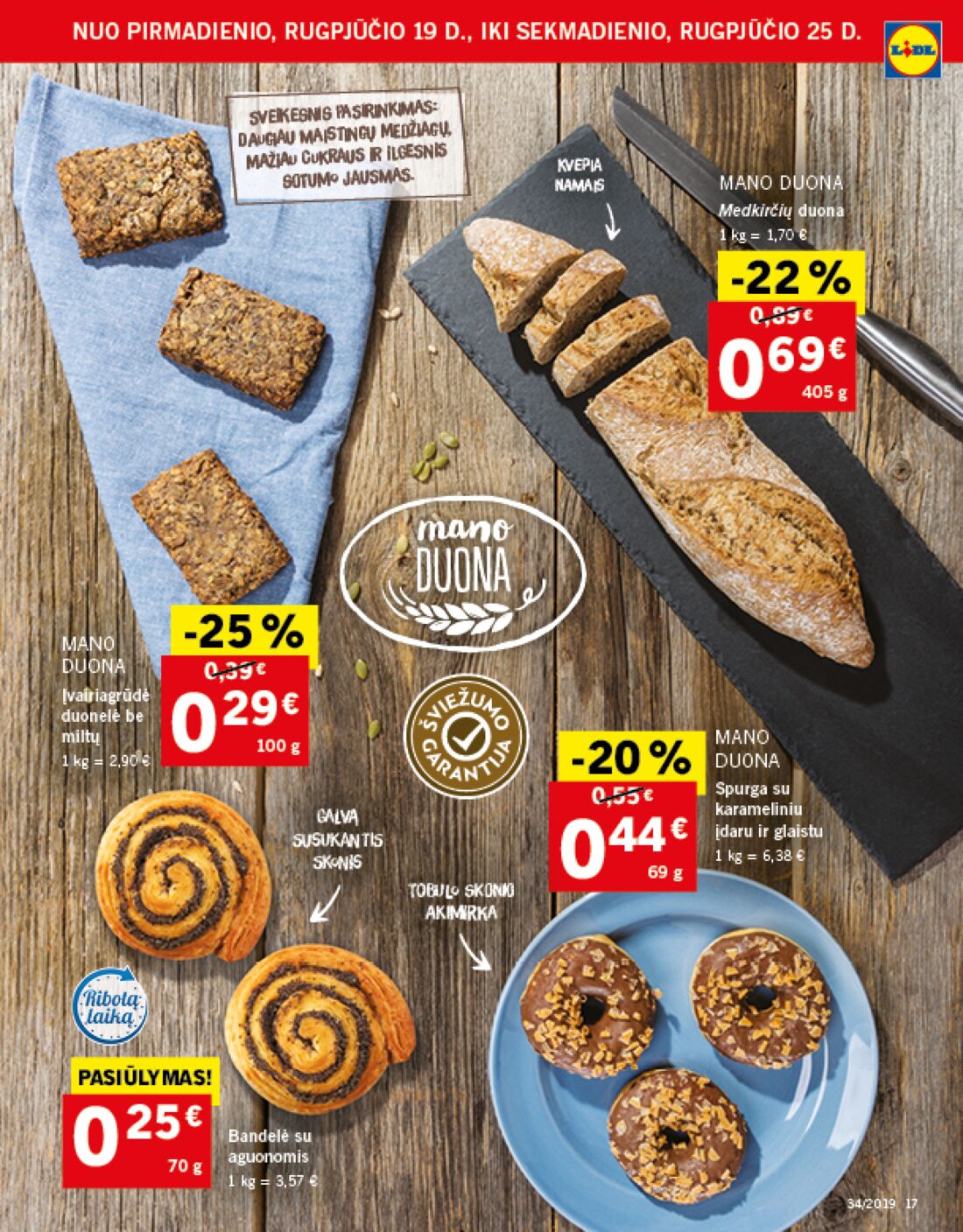 Lidl savaitinis leidinys akcijos nuo 
  2019-08-19 iki 
  2019-08-25 | Leidinukas.lt puslapis 17