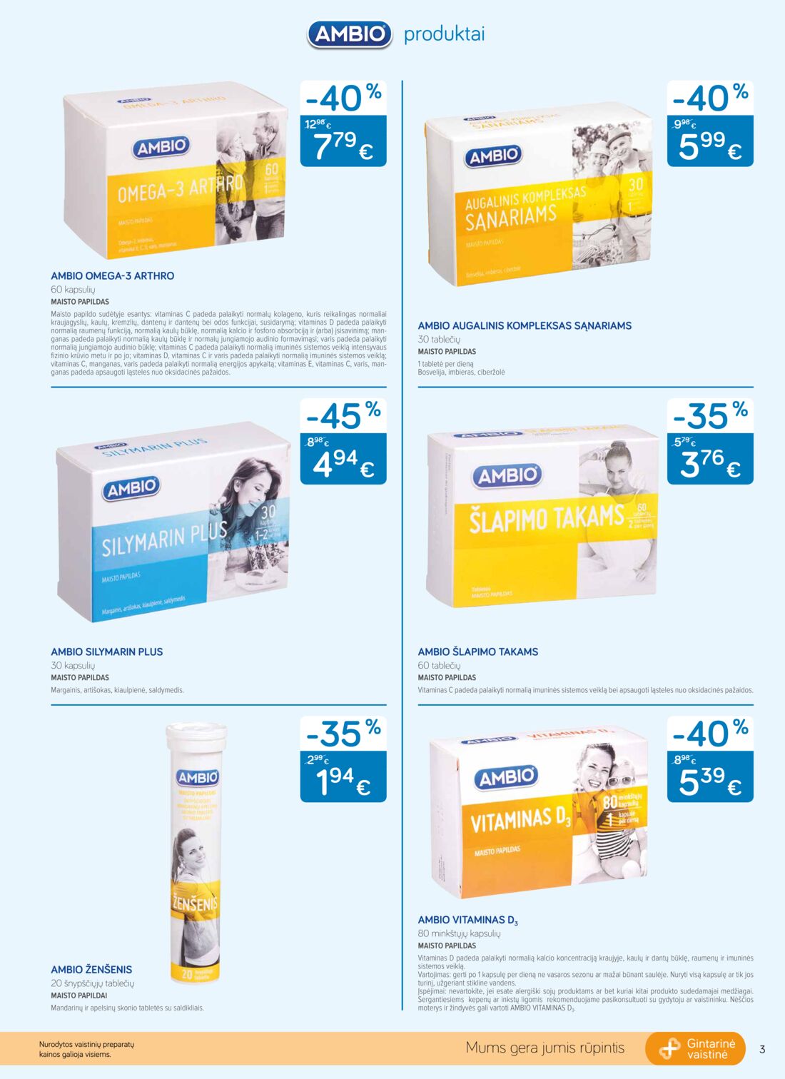 Gintarinė vaistinė leidinys akcijos nuo 
  2019-08-01 iki 
  2019-08-31 | Leidinukas.lt puslapis 3