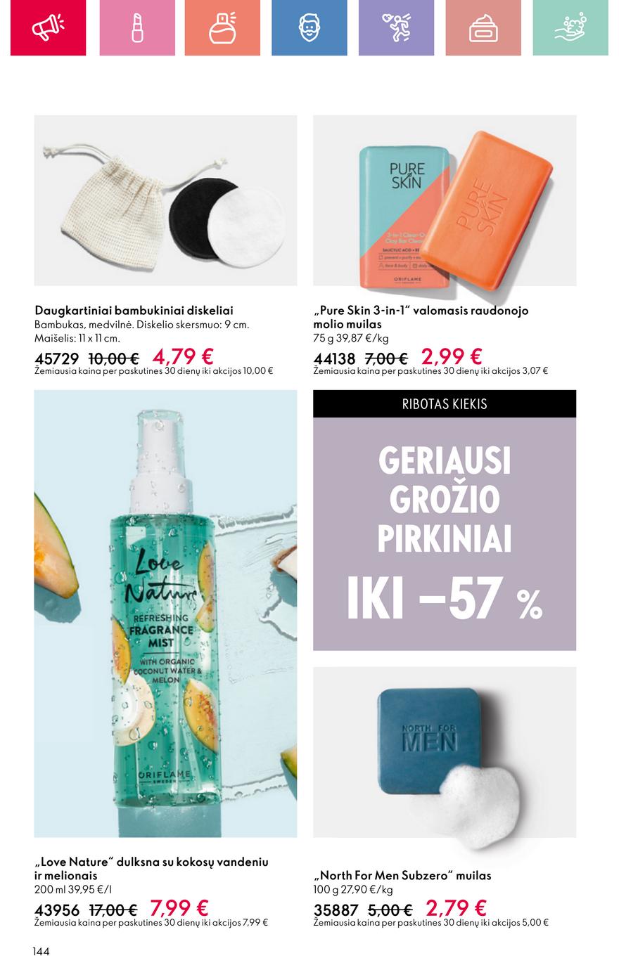 Oriflame katalogas akcijos nuo 
  2025-05-11 iki 
  2025-05-31 | Leidinukas.lt puslapis 144