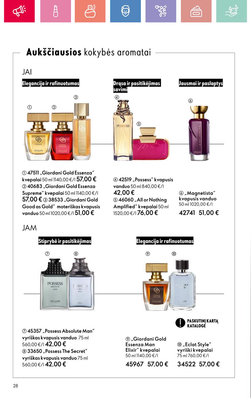 Oriflame katalogas akcijos nuo 
  2025-08-24 iki 
  2025-09-13 | Leidinukas.lt puslapis 28