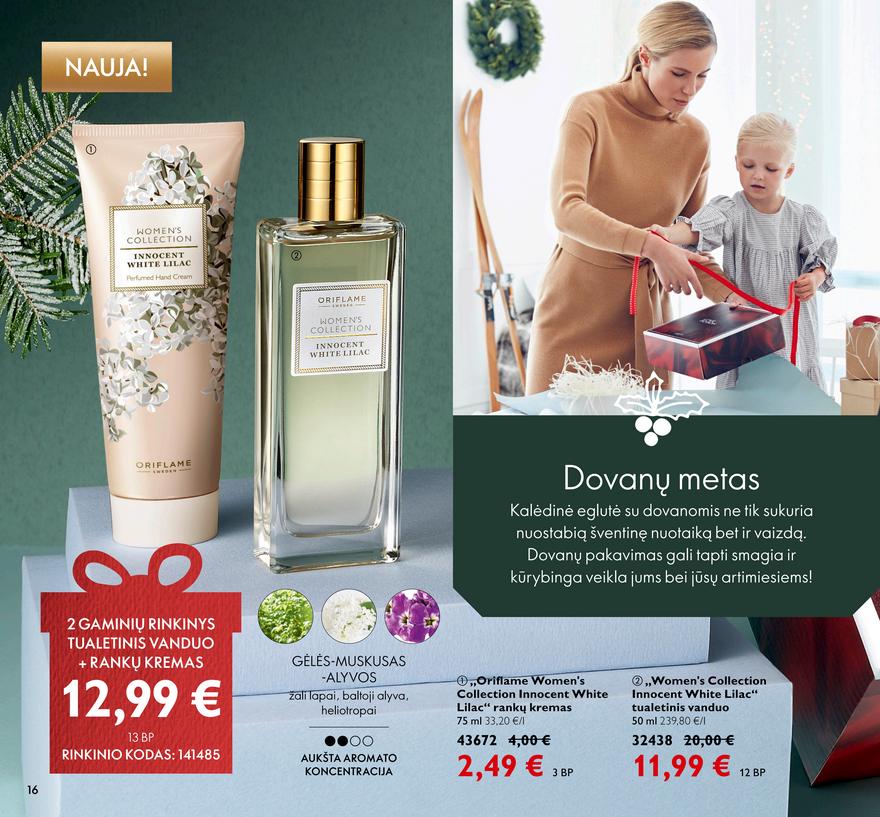 Oriflame katalogas akcijos nuo 
  2021-12-01 iki 
  2021-12-31 | Leidinukas.lt puslapis 16