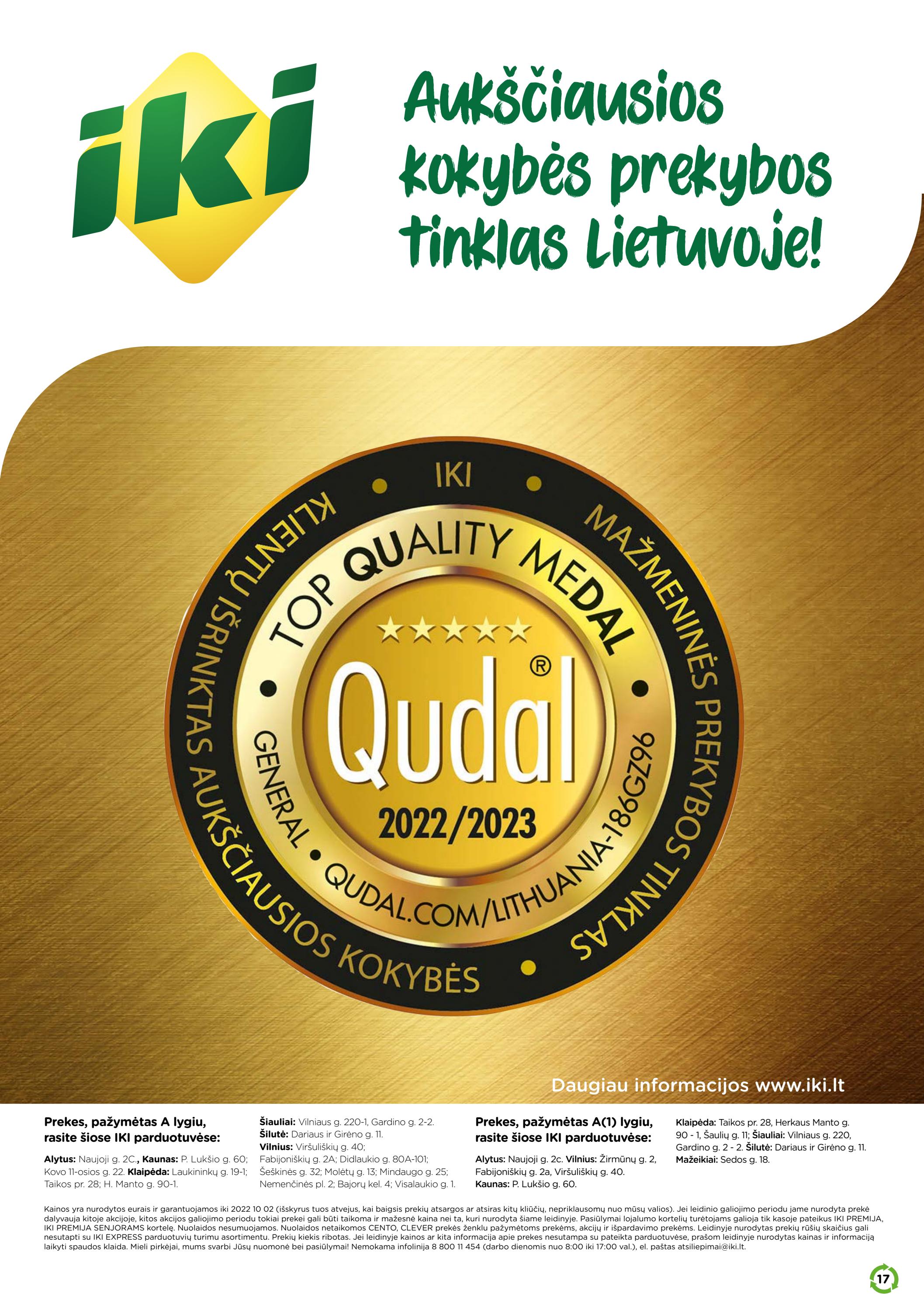 Iki leidinys akcijos nuo 
  2022-09-05 iki 
  2022-10-02 | Leidinukas.lt puslapis 17