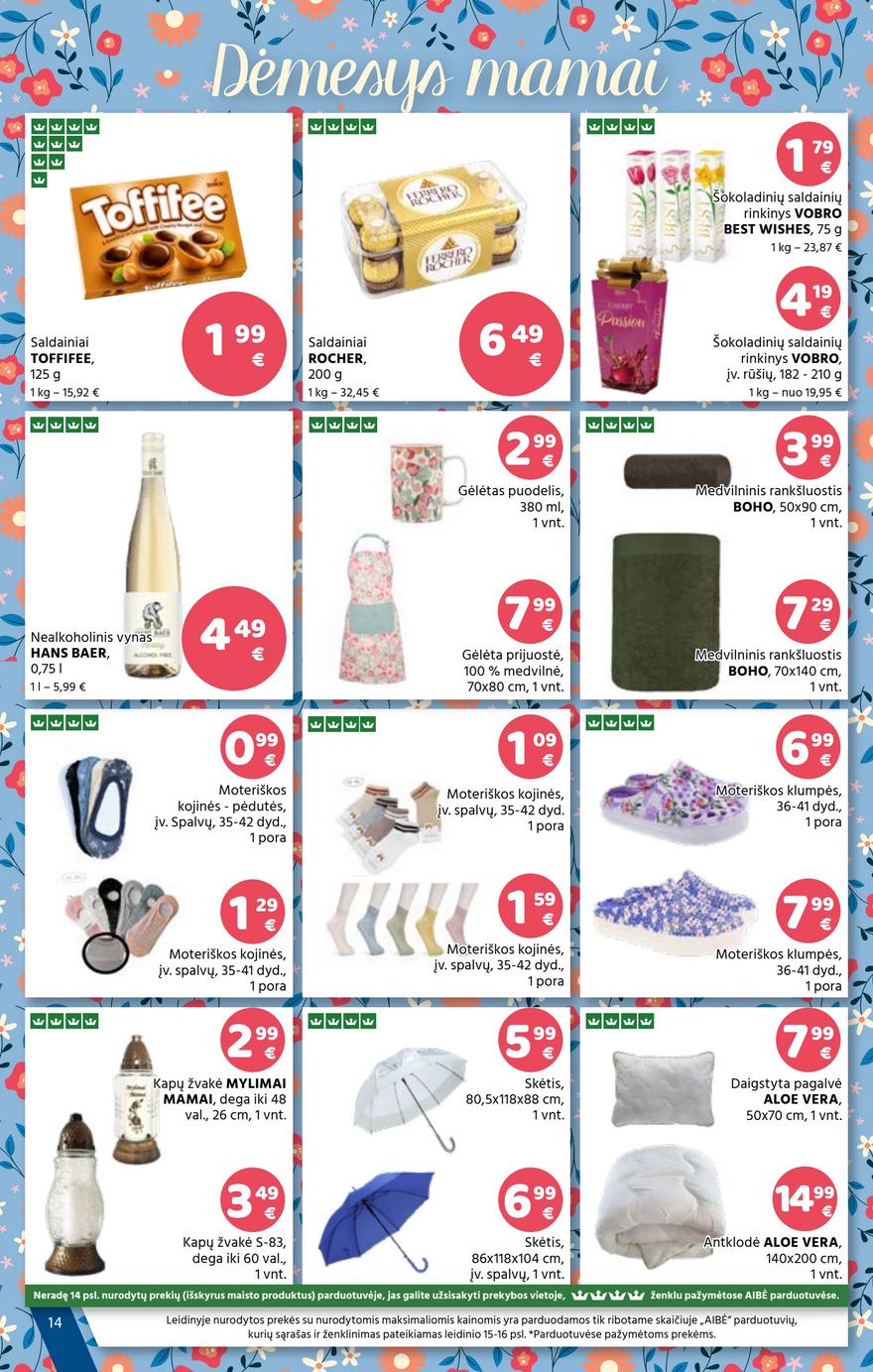 Aibė leidinys akcijos nuo 
  2025-04-24 iki 
  2025-05-06 | Leidinukas.lt puslapis 14
