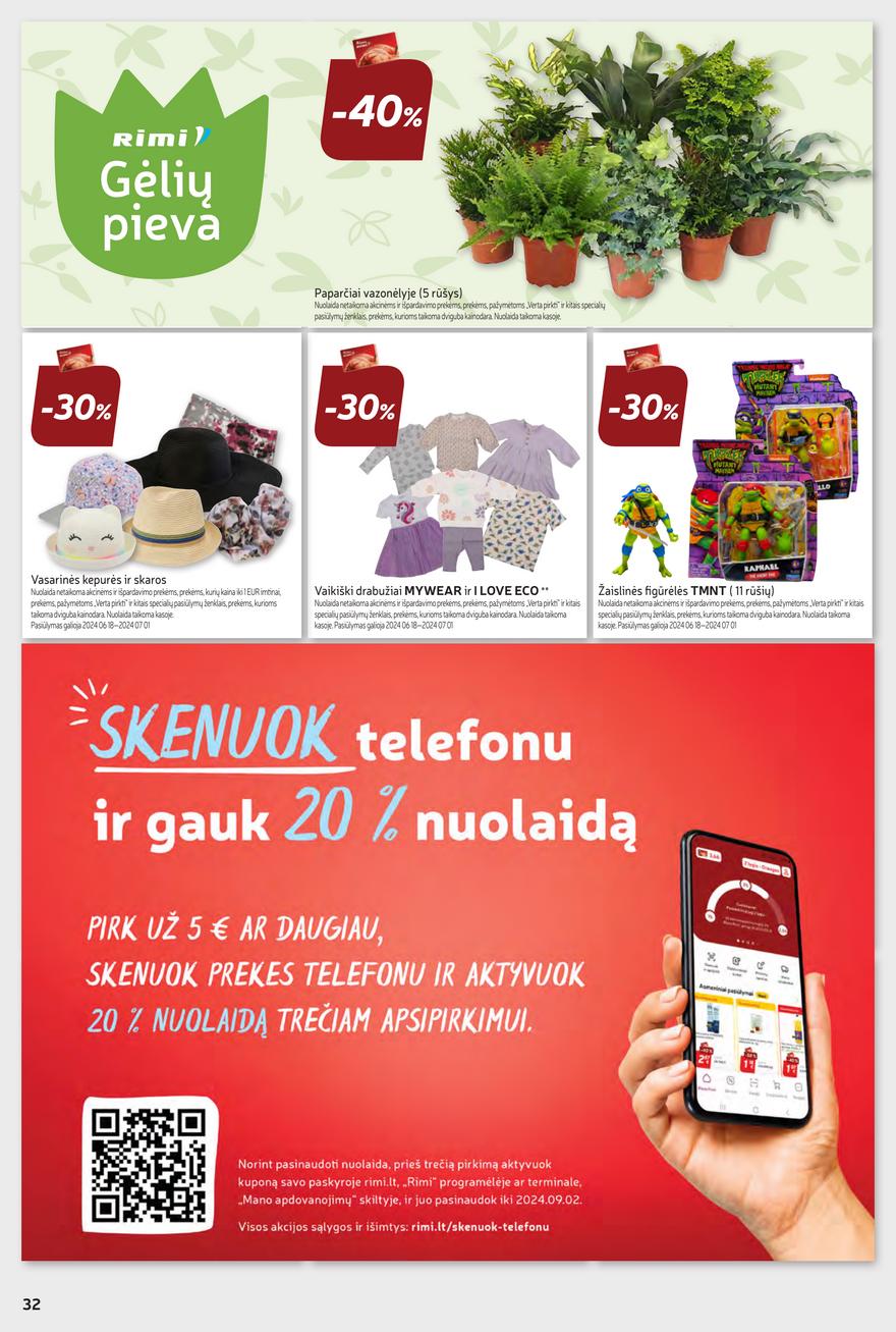 Rimi savaitinis leidinys akcijos nuo 
  2024-06-18 iki 
  2024-06-24 | Leidinukas.lt puslapis 32