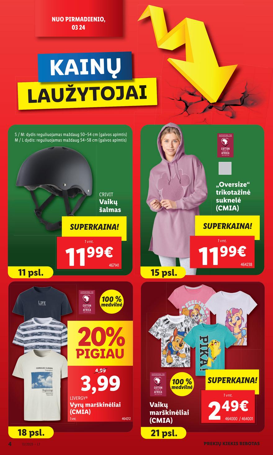Lidl ne maisto leidinys akcijos nuo 
  2025-03-24 iki 
  2025-03-30 | Leidinukas.lt puslapis 4