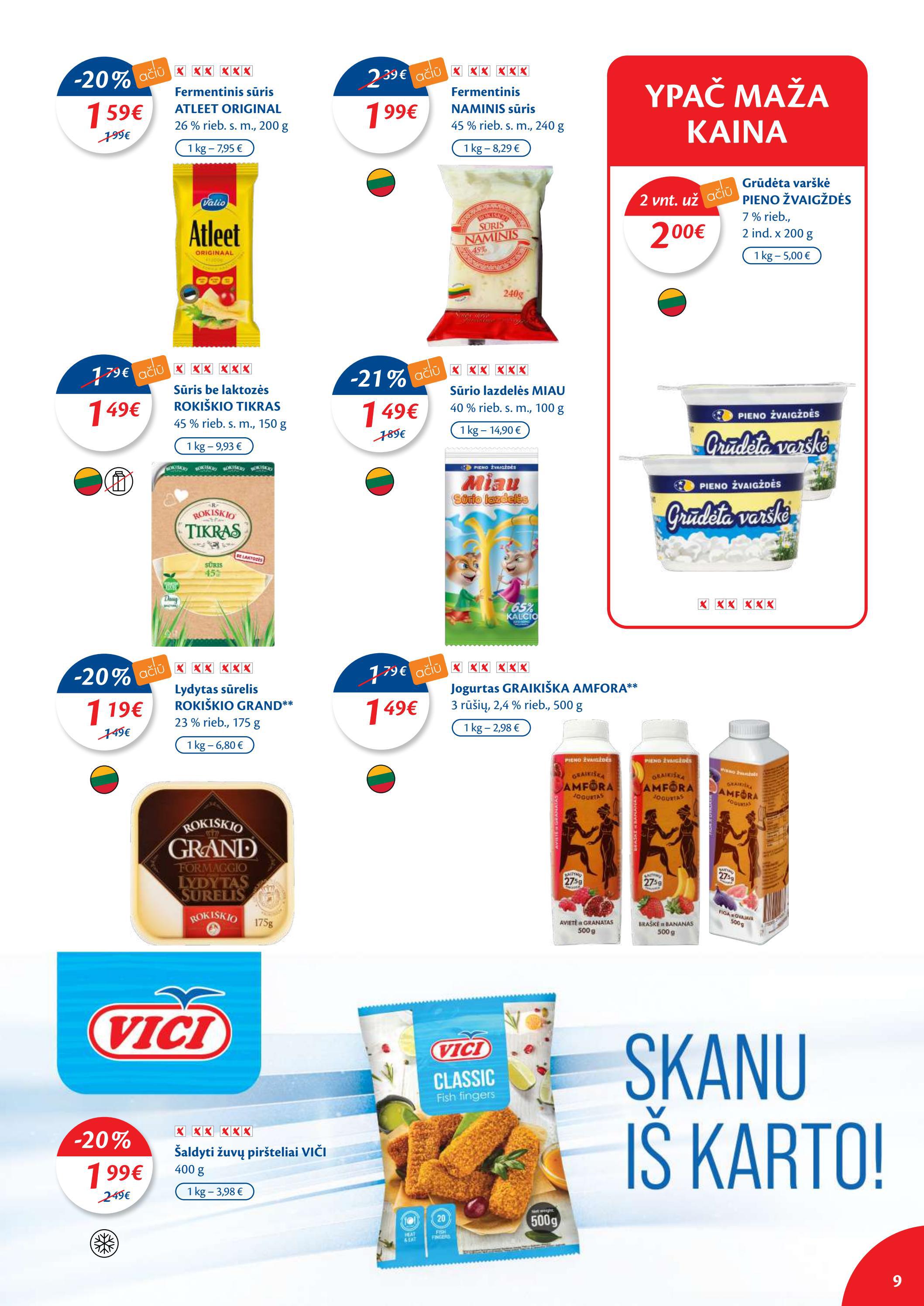 Maxima kaininis leidinys akcijos nuo 
  2022-03-29 iki 
  2022-04-04 | Leidinukas.lt puslapis 9