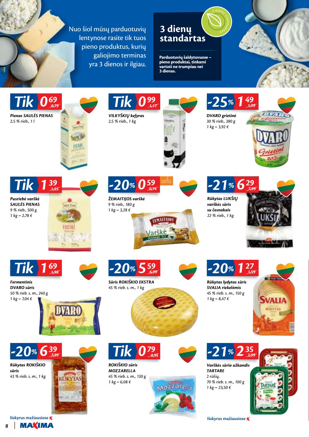 Maxima kaininis leidinys akcijos nuo 
  2020-07-14 iki 
  2020-07-20 | Leidinukas.lt puslapis 8