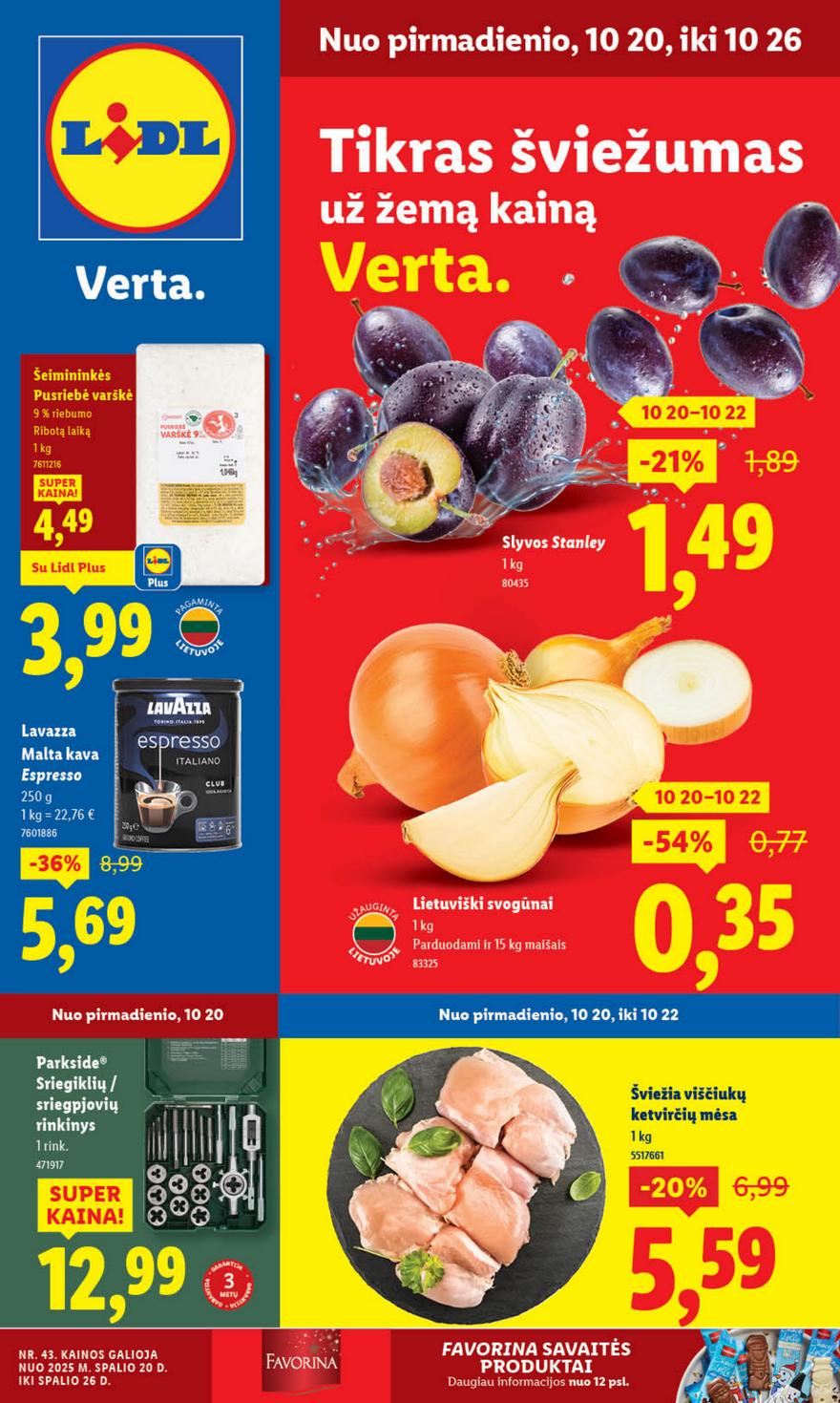 Lidl leidinys naujas akcijos nuo 
  2025-10-20 iki 
  2025-10-26 | Leidinukas.lt puslapis 1