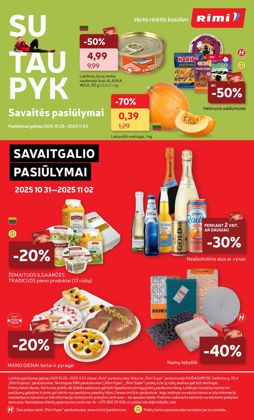 Rimi leidinys akcijos nuo 
  2025-10-28 iki 
  2025-11-03 | Leidinukas.lt puslapis 38