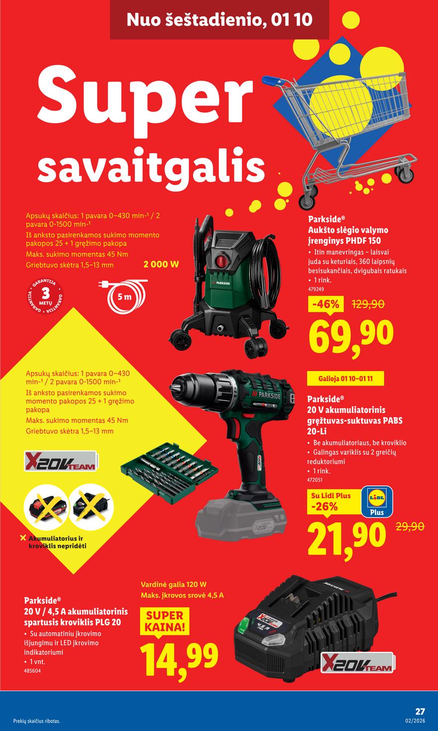 Lidl leidinys akcijos nuo 
  2026-01-05 iki 
  2026-01-11 | Leidinukas.lt puslapis 27