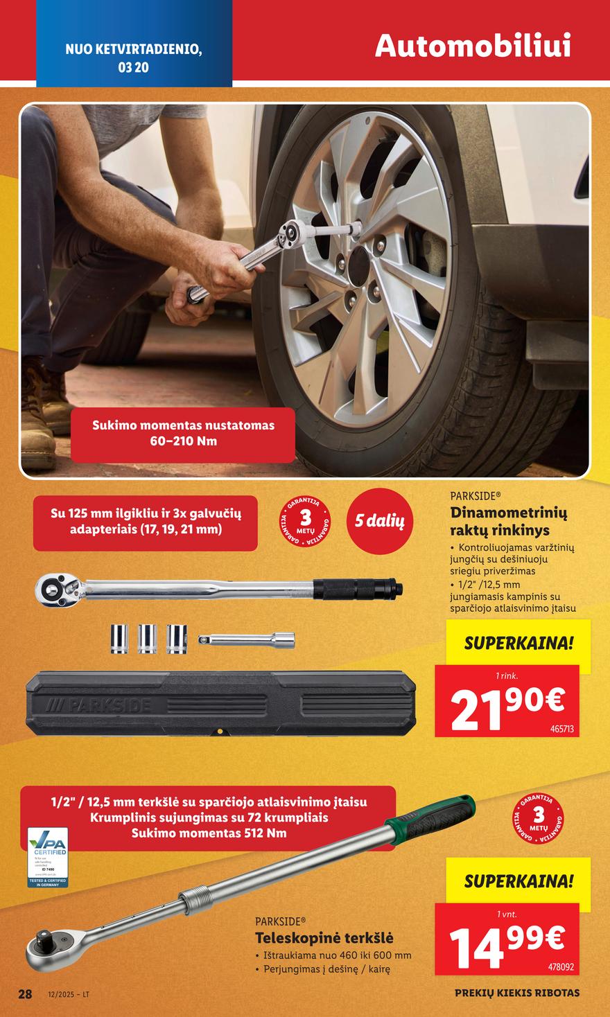 Lidl ne maisto leidinys akcijos nuo 
  2025-03-17 iki 
  2025-03-23 | Leidinukas.lt puslapis 28
