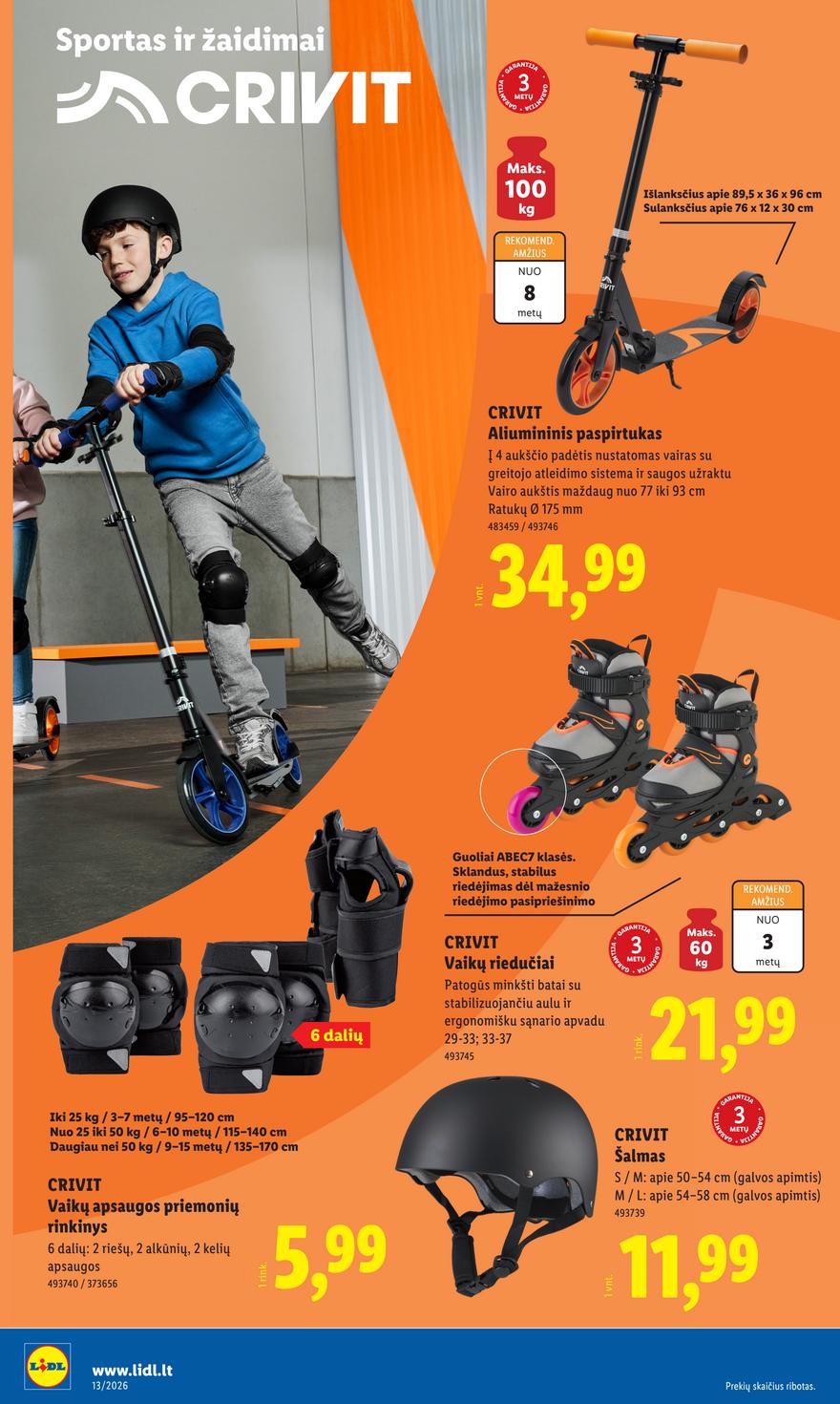 Lidl ne maisto leidinys akcijos nuo 
  2026-03-23 iki 
  2026-03-29 | Leidinukas.lt puslapis 6