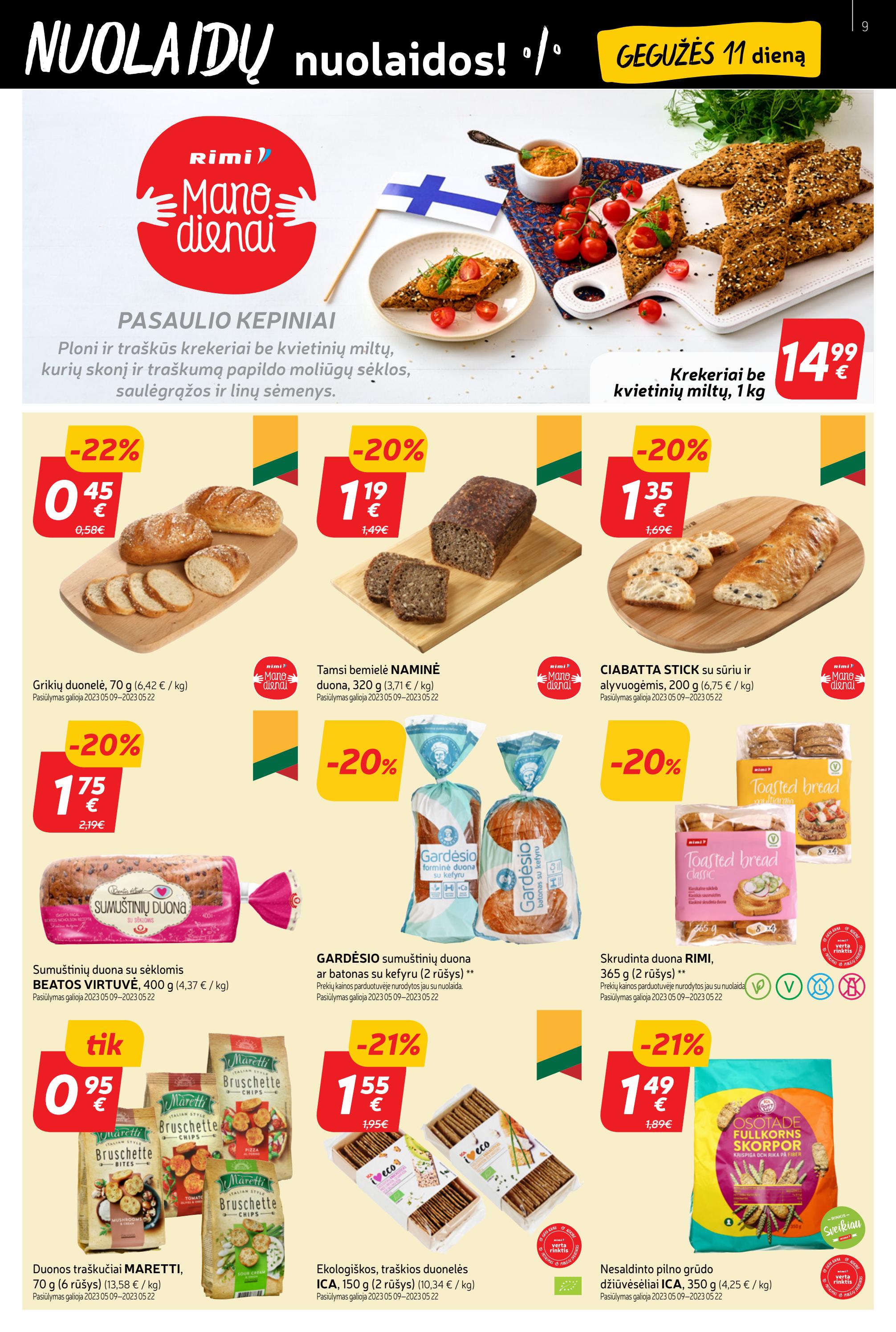 Rimi leidinys akcijos nuo 
  2023-05-09 iki 
  2023-05-15 | Leidinukas.lt puslapis 9