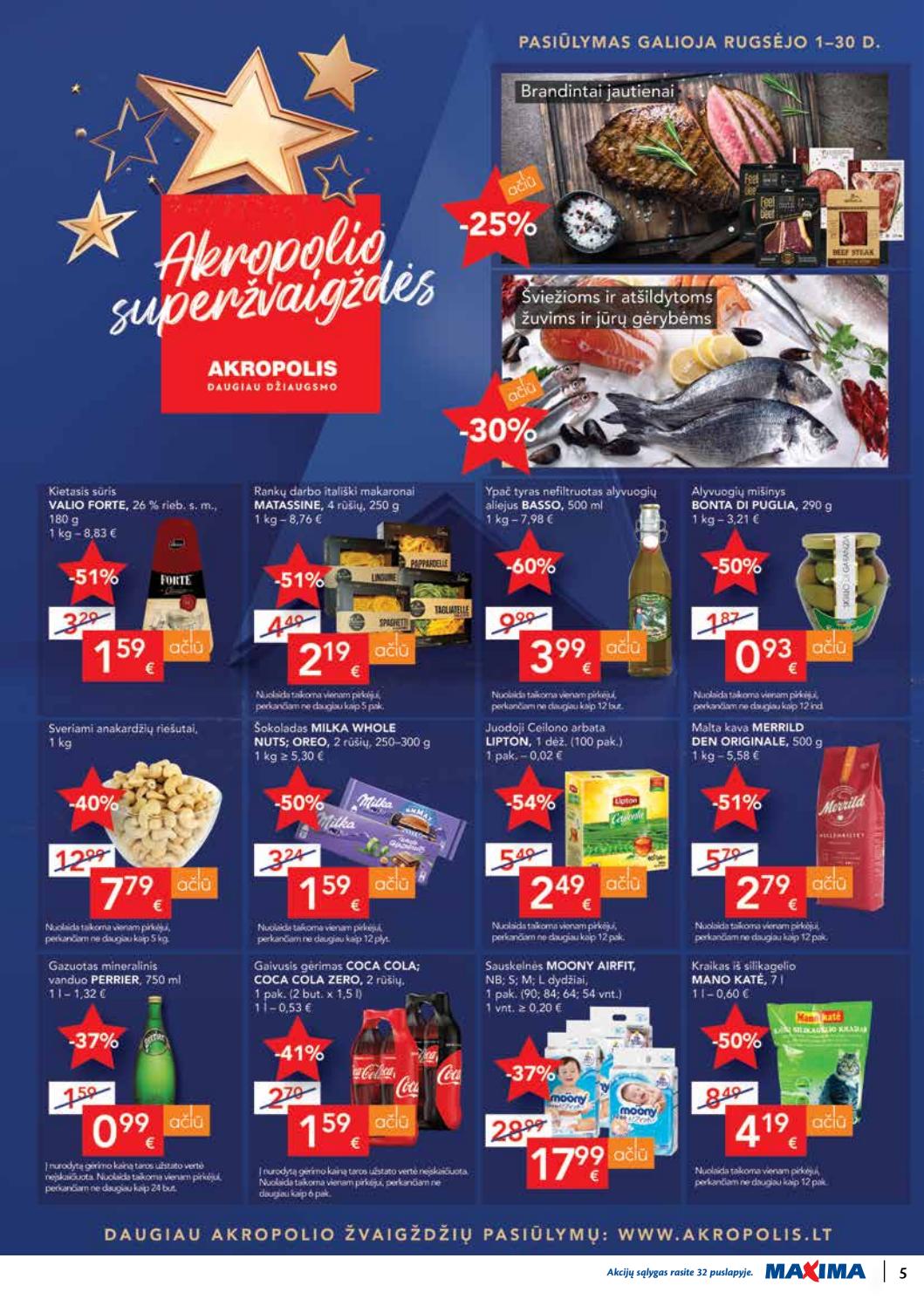 Maxima kaininis leidinys akcijos nuo 
  2020-09-22 iki 
  2020-09-28 | Leidinukas.lt puslapis 5