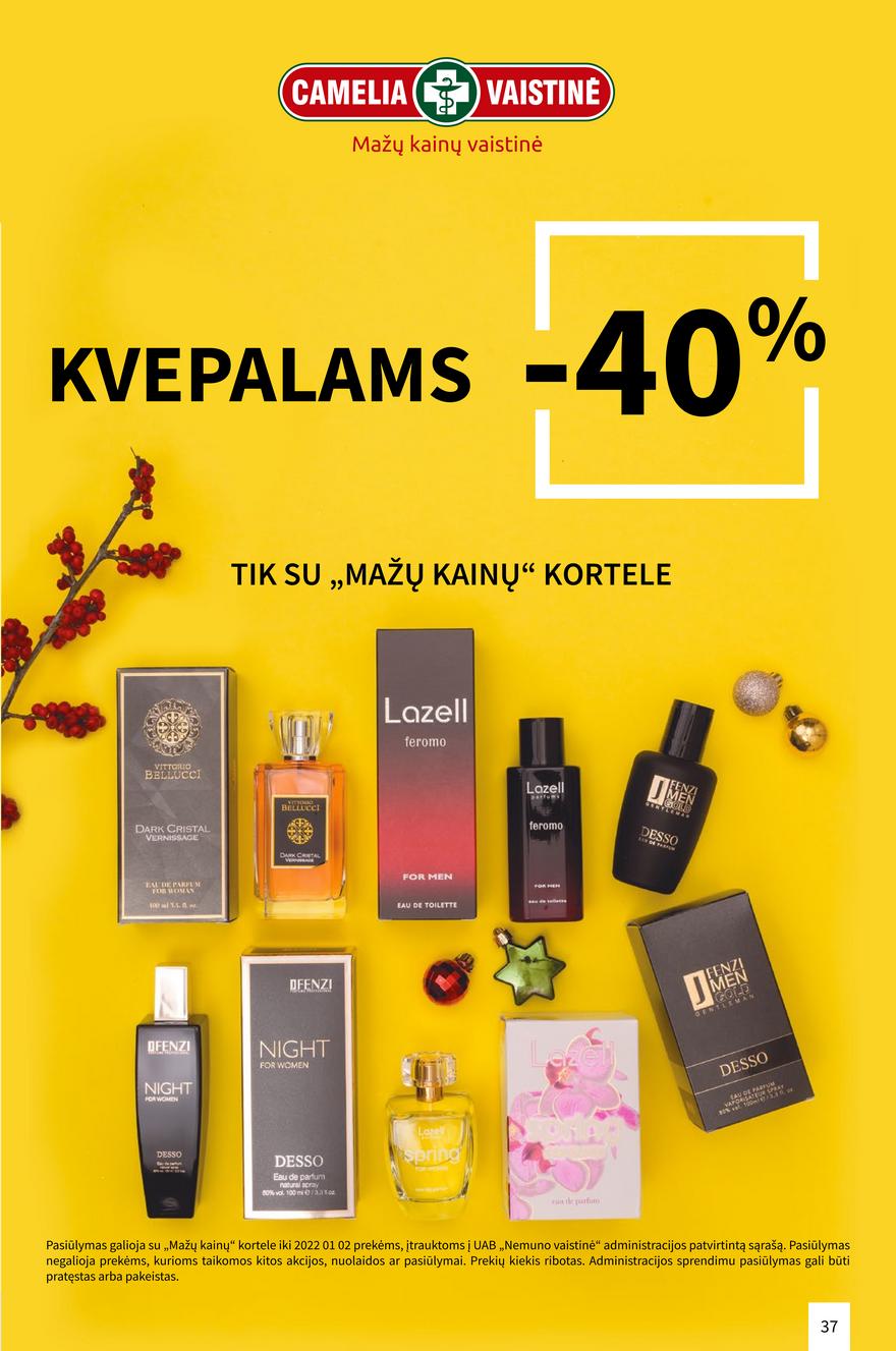 Camelia leidinys akcijos nuo 
  2021-12-01 iki 
  2022-01-02 | Leidinukas.lt puslapis 37