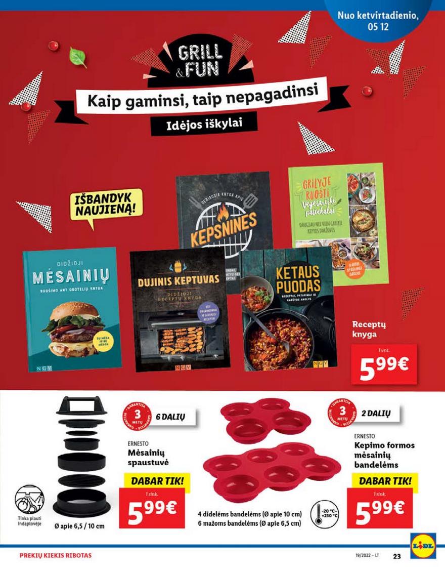 Ldil ne maisto prekių pasiūlymai akcijos nuo 
  2022-05-09 iki 
  2022-05-15 | Leidinukas.lt puslapis 23