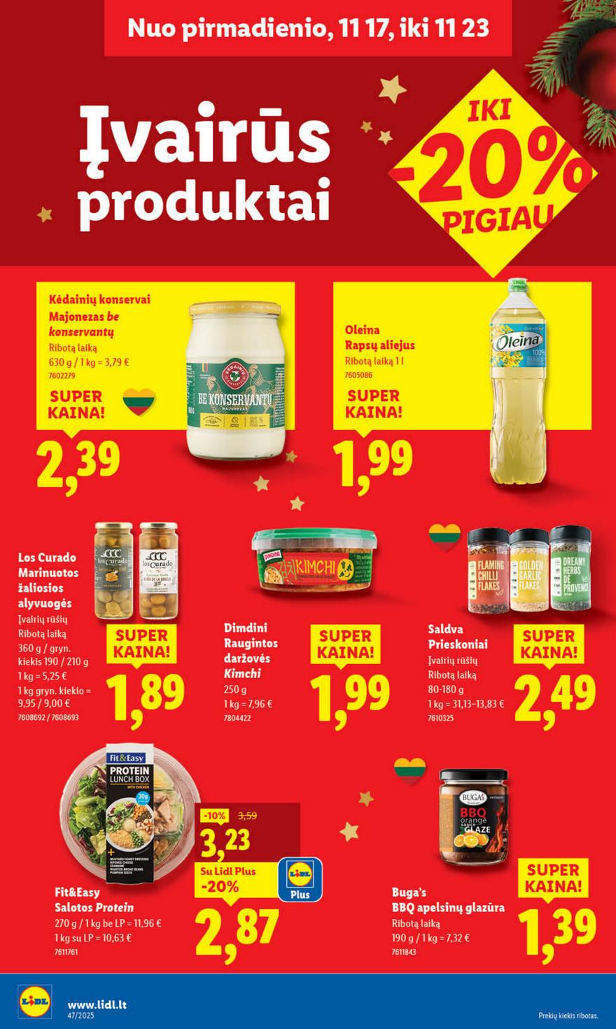 Lidl leidinys akcijos nuo 
  2025-11-17 iki 
  2025-11-23 | Leidinukas.lt puslapis 32